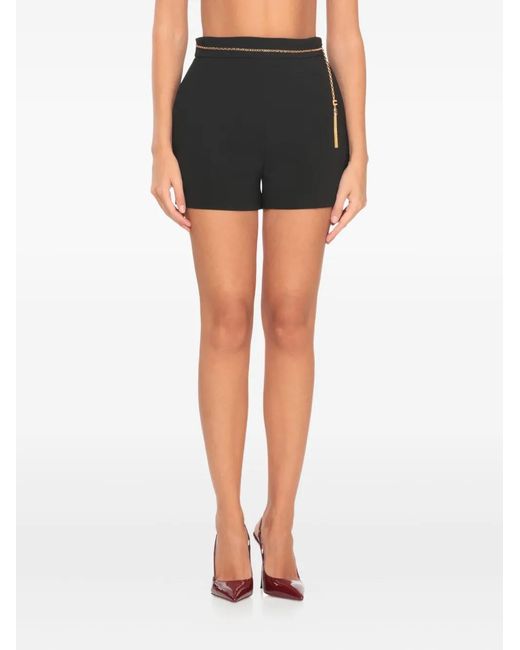 Elisabetta Franchi Black Shorts