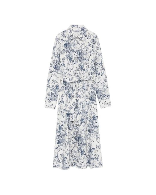 Liu Jo White Long Shirt Dress