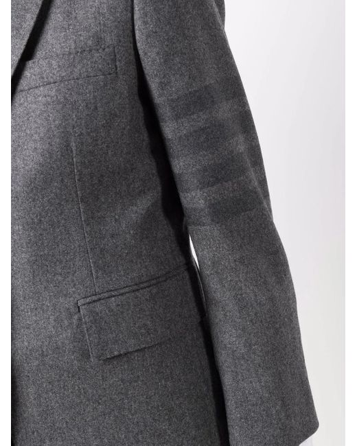 Thom Browne Cropped Blazer in het Black