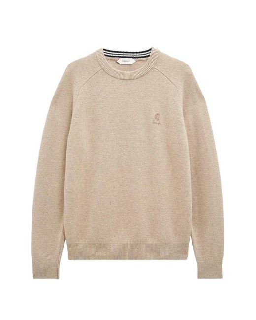 Pringle of Scotland Natural Crew-Neck Sweater for men