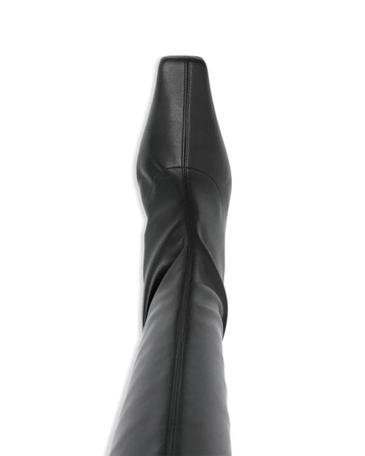 Proenza Schouler Black 95Mm Trap Knee-High Boots