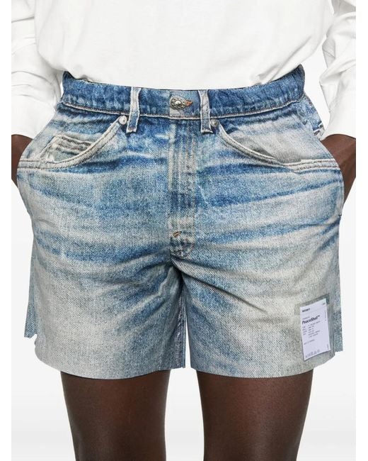 Satisfy Denim Shorts in het Blue voor heren
