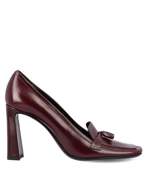 Saint Laurent Brown 90Mm Tassel-Detail Pumps