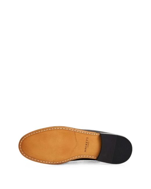 Hackett Handgenähte Loafer in Black für Herren