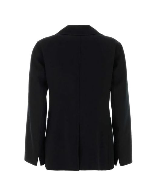 Max Mara Black Double-Breasted Blazer