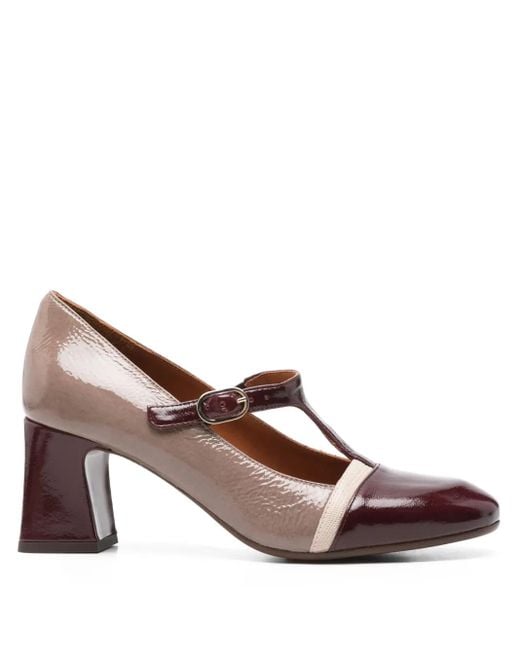 Zapatos Felinor con tacón cuadrado de 65 mm Chie Mihara de color Brown