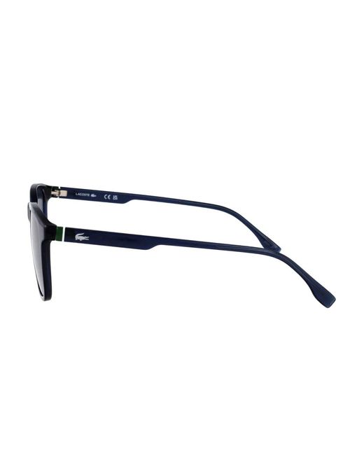 Lacoste Blue Square-Frame Sunglasses for men