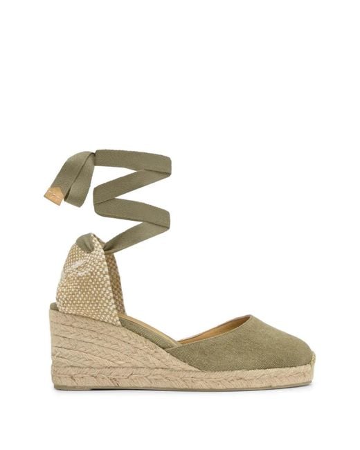 Castaner Metallic Carina Canvas Espadrilles