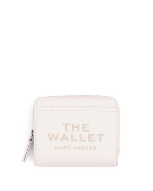 Marc Jacobs The Mini Compact Portemonnee in het White