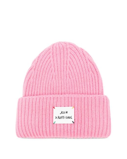 Gorro De Canalé Stellar Con Parche Del Logo De X X Jcc Rossignol de color Pink