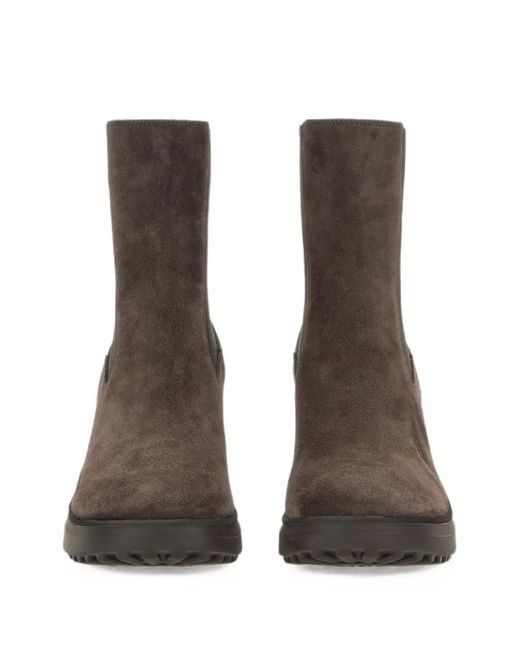 Hogan Brown H724 Boots