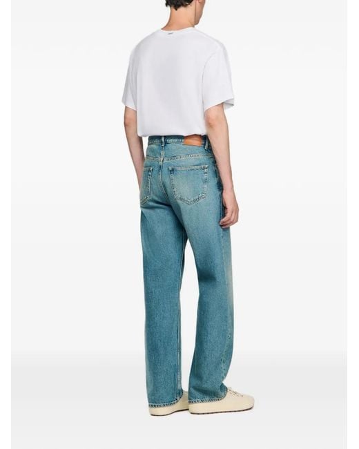 Sandro Baggy Jeans in het Blue voor heren