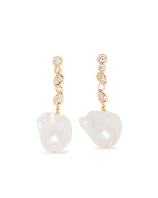 Pendientes Pitter-Patter Completedworks de color White