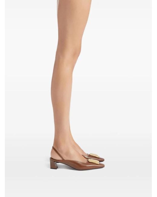 Giuseppe Zanotti Brendha Stone 45mm パンプス Brown