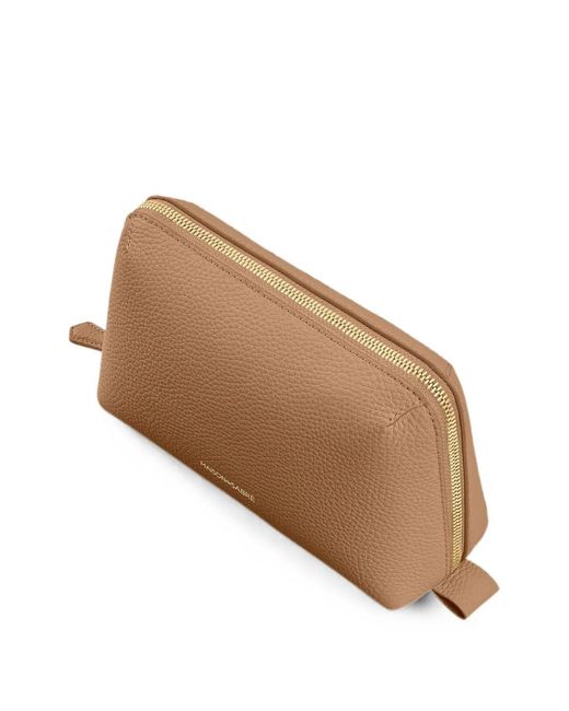 Maison De Sabre Brown Leather Tech Pouch