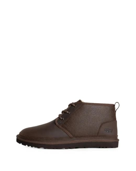 Ugg Brown Neumel Leather Boots for men