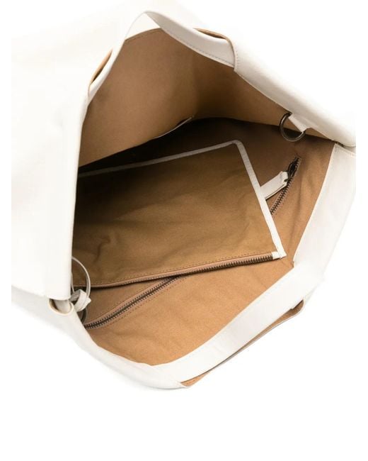 Bea Mombaers White Grand Sac Cabas Shopper