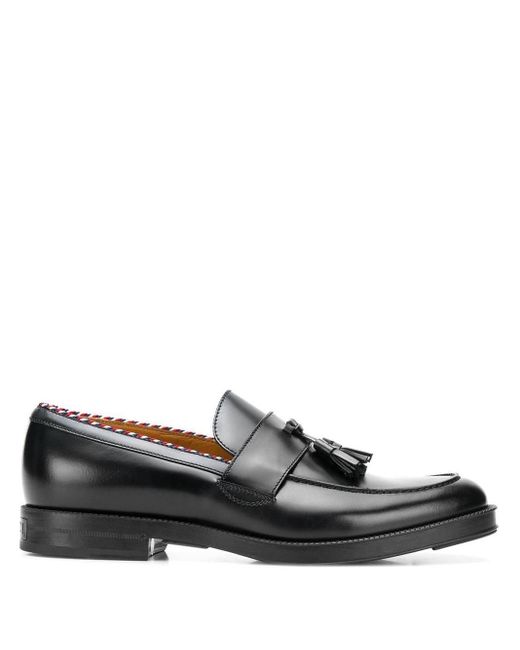 Gucci Black Tassel Loafers for men