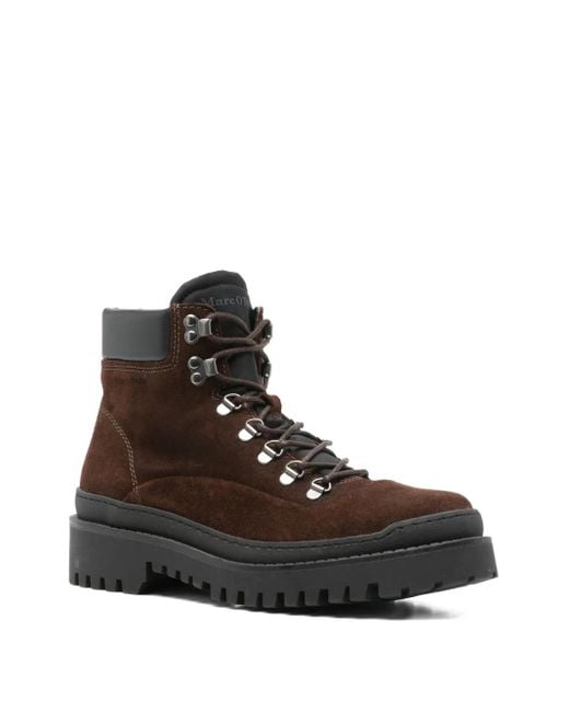 Marc O' Polo Brown Lace-Up Boots for men