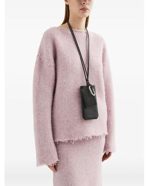Jil Sander Pink Wool Sweater