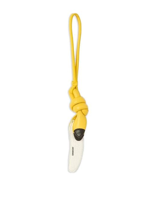 Jacquemus White Banana-Shape Charm