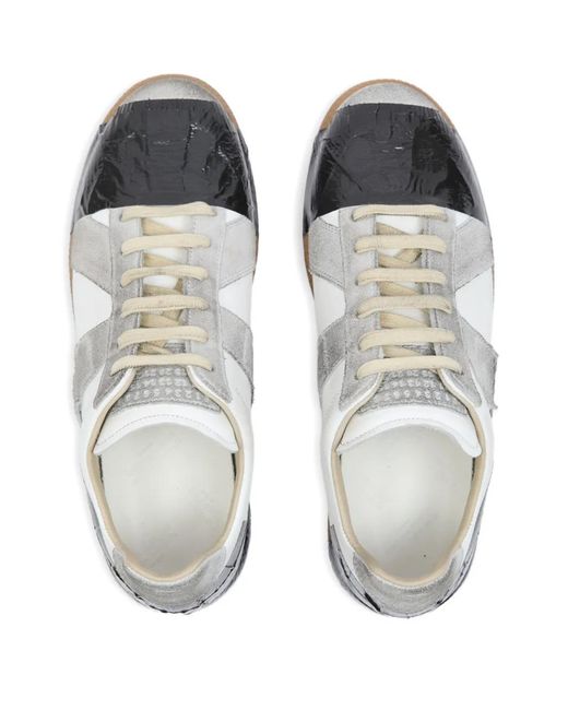Maison Margiela White Replica Sneakers
