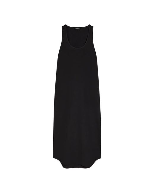 Wardrobe NYC Black Sleeveless Midi Dress