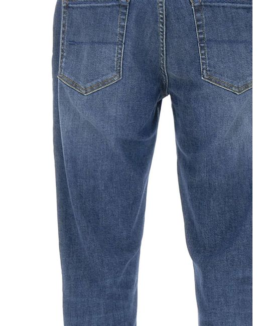 Re-hash Blue Rubens B Five-Pockets Jeans for men