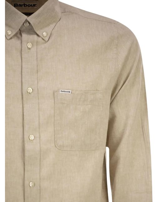 Barbour Natural Pocket Button-Down Shirt for men
