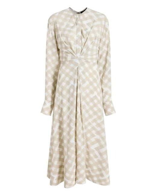 Proenza Schouler Natural Keria Midi Dress
