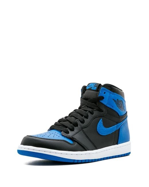 Nike Blue Air 1 Retro High Og "2017 Royal" Sneakers