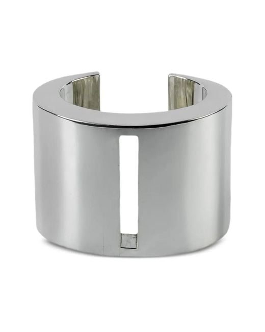 Parts Of 4 Gray Crescent Sterling Bracelet