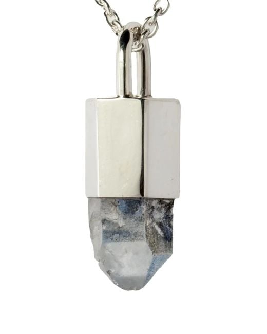 Parts Of 4 Talisman Dumortierite ネックレス White