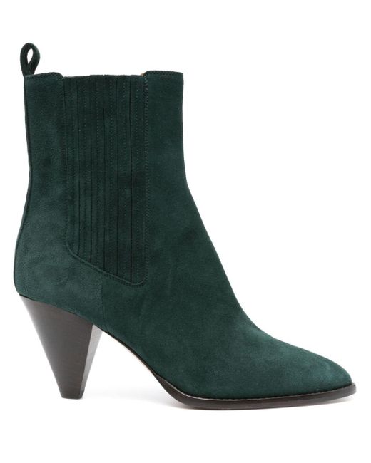 Isabel Marant Reliane 75mm Ankle Boots in Green Lyst UK