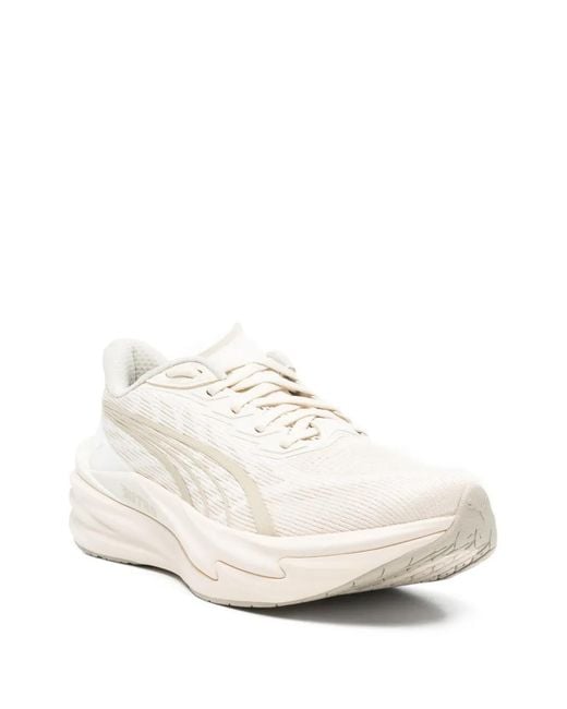 PUMA White Deviate Nitro 4 Wns