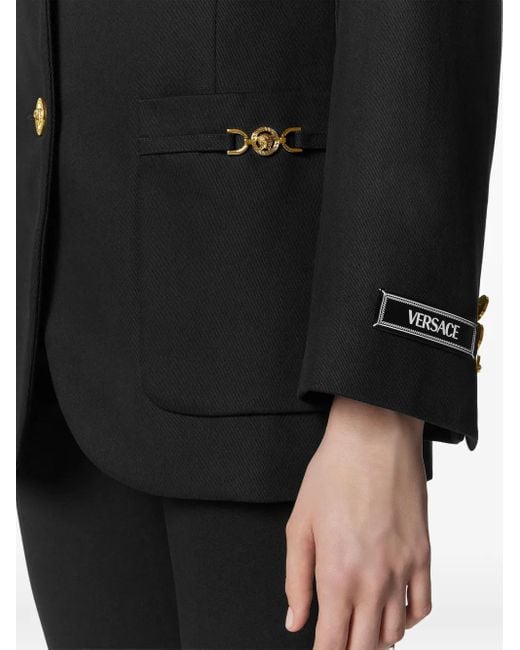 Versace Black Tailored Jacket