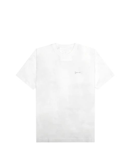 Givenchy White Graphic Print T-Shirt for men