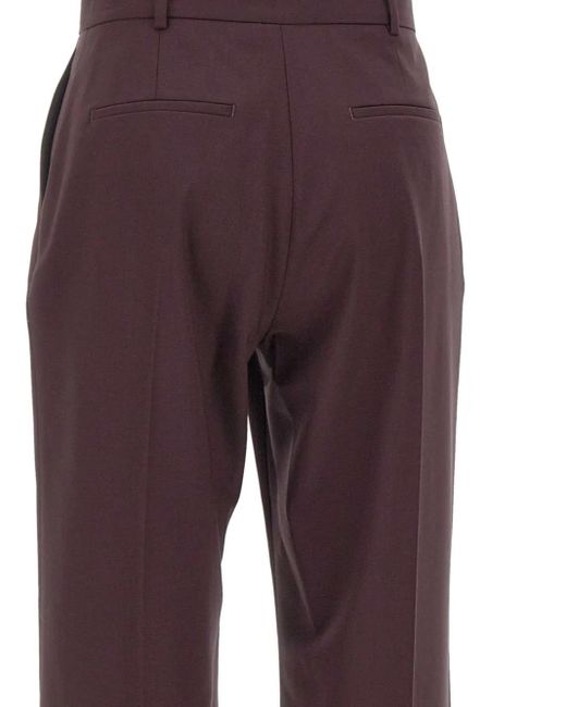 Eleventy センタープレス パンツ Purple