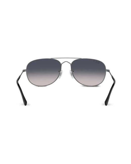 Ray-Ban Blue Bain Pilot-Frame Sunglasses
