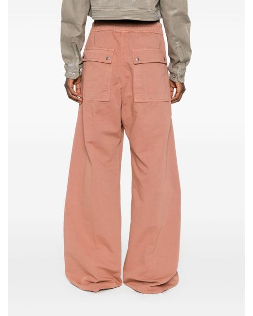 Pantalones Geth Belas anchos Rick Owens de color Pink
