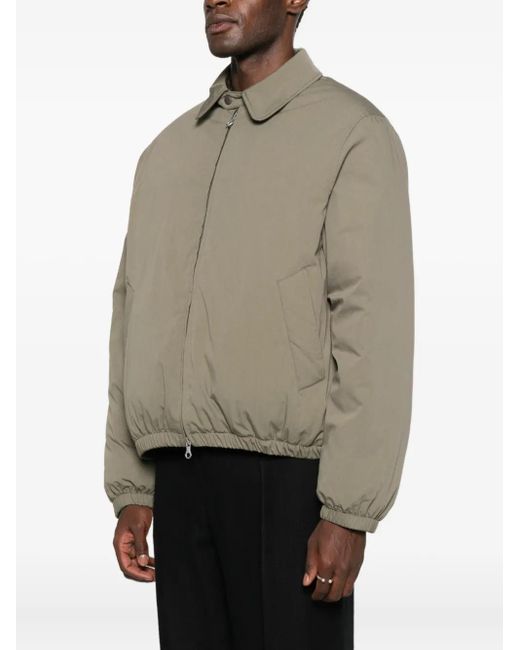 Our Legacy Natural Zip-Up Padded Jacket for men