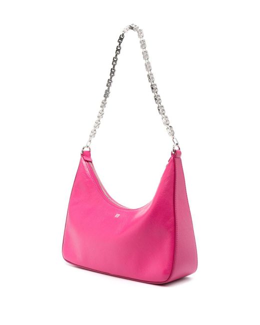 Givenchy Pink Moon Leather Shoulder Bag