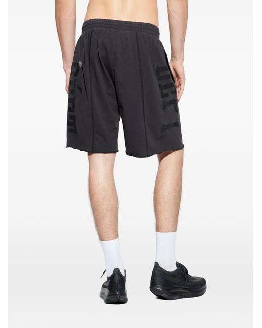 GALLERY DEPT. Gray Graphic-Print Shorts