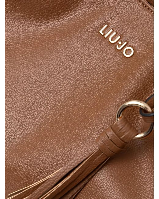 Liu Jo Brown Tassel Shoulder Bag