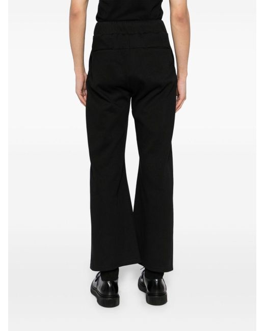 Attachment Black Drawstring-Waistband Trousers for men