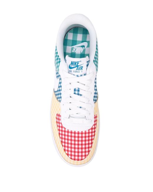 air force 1 gingham
