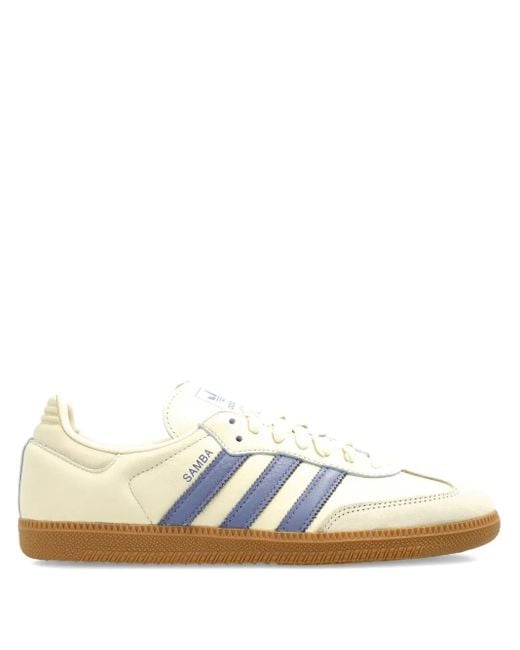Adidas White Samba Sneakers