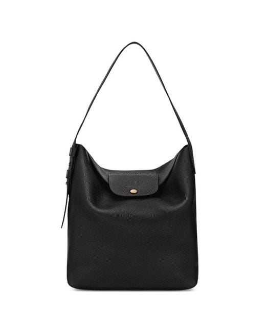 Longchamp Black Le Cadence L Shoulder Bag