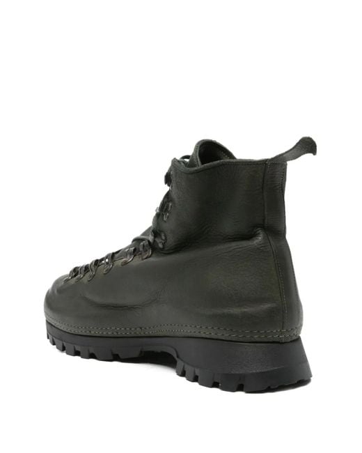 Guidi Black Leather Boots for men