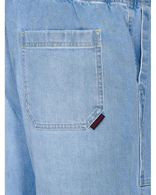Gramicci Jeans mit aufgesetzter Tasche in Blue für Herren